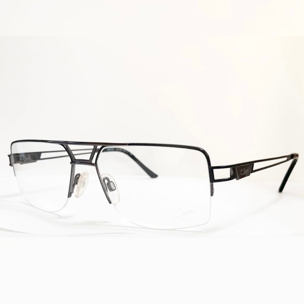 CAZAL 7032 003 Eyeglasses Frames in Black / Antique Silver - New Authentic