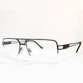CAZAL 7032 003 Eyeglasses Frames in Black / Antique Silver - New Authentic