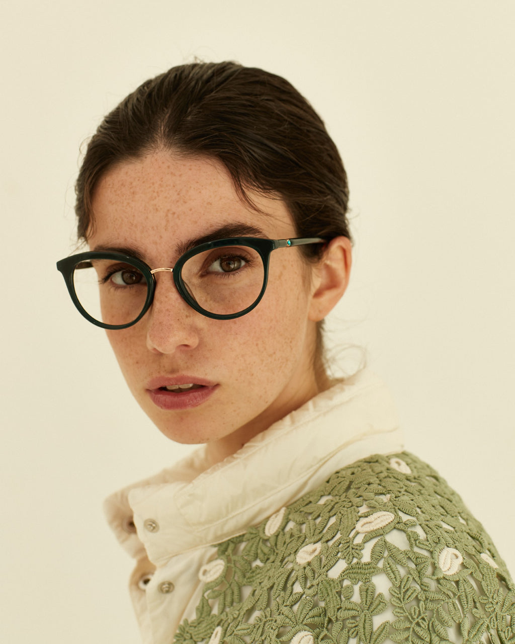Mila ZB MZ162V02 Women's Eyeglasses Frames in Brown - Authentic New