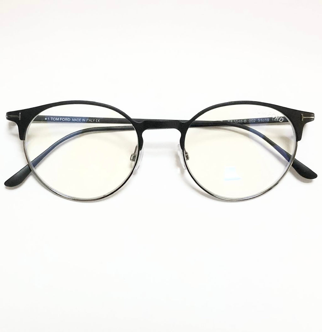 TOM FORD  TF5548 002 Unisex Eyeglasses Frame NEW Authentic