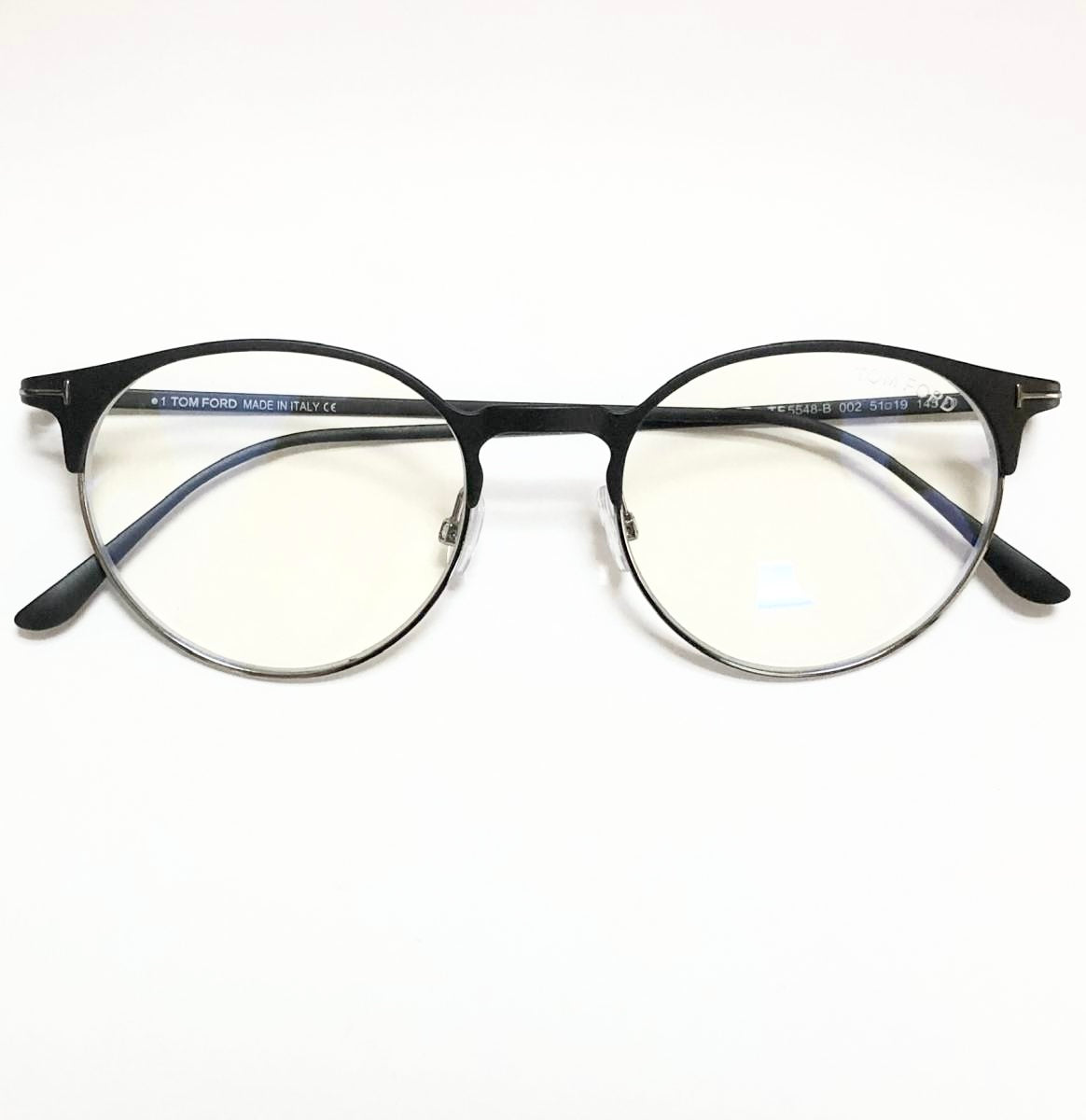 TOM FORD  TF5548 002 Unisex Eyeglasses Frame NEW Authentic