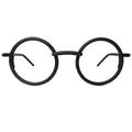 Kartell KL018V01 Round Eyeglasses Frames in Black -  Authentic New