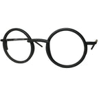 Kartell KL018V01 Round Eyeglasses Frames in Black -  Authentic New
