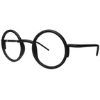 Kartell KL018V01 Round Eyeglasses Frames in Black -  Authentic New