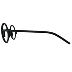 Kartell KL018V01 Round Eyeglasses Frames in Black -  Authentic New
