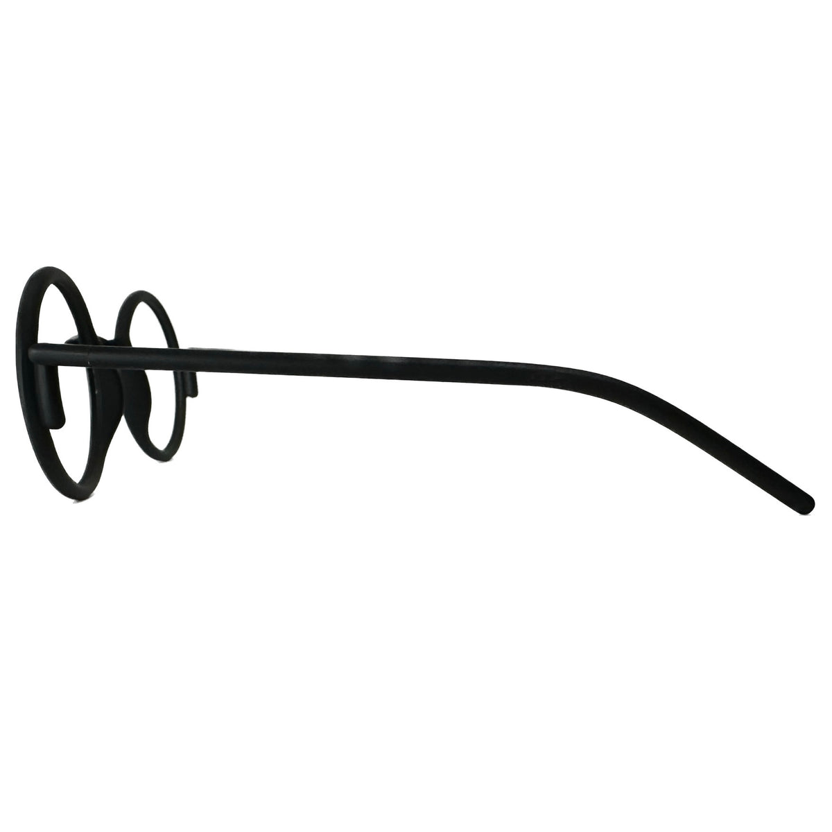 Kartell KL018V01 Round Eyeglasses Frames in Black -  Authentic New