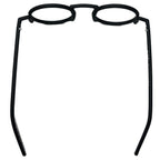 Kartell KL018V01 Round Eyeglasses Frames in Black -  Authentic New