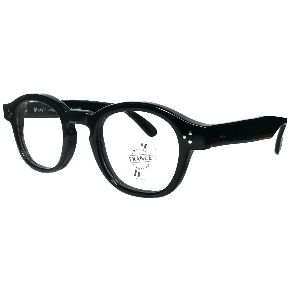 Maryll Wellington Men's Eyeglasses Frame in Black PO80 - Authentic New