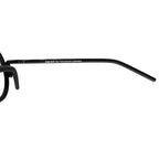 Kartell KL018V01 Round Eyeglasses Frames in Black -  Authentic New
