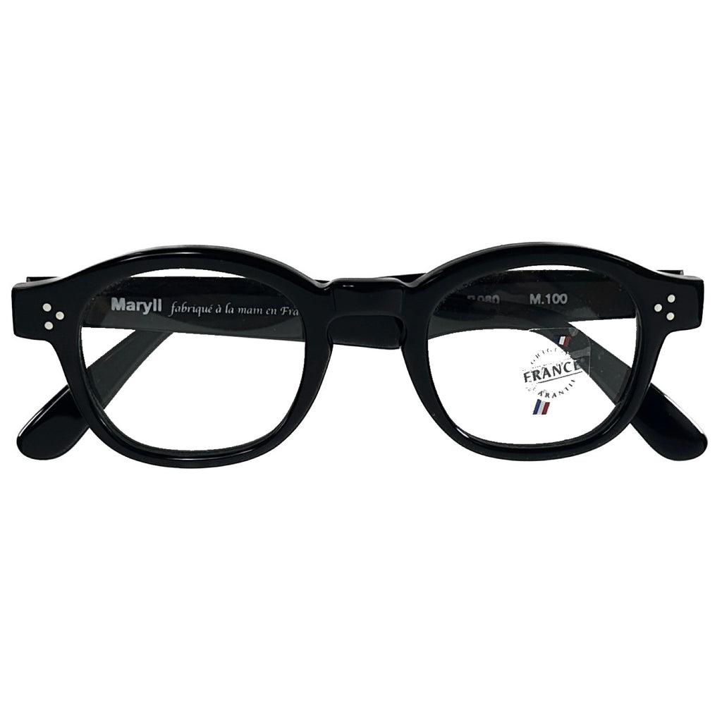 Maryll Wellington Men's Eyeglasses Frame in Black PO80 - Authentic New