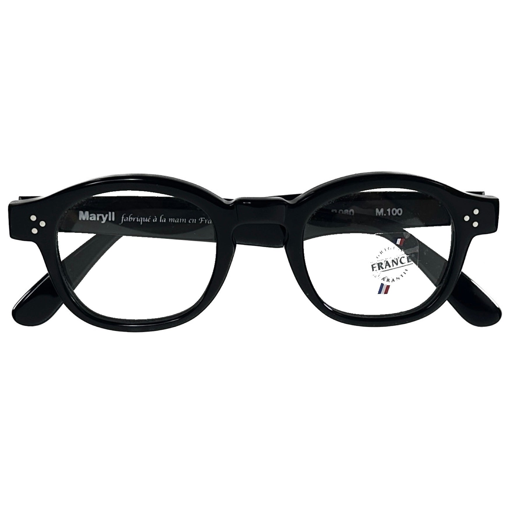 Maryll Wellington Men's Eyeglasses Frame in Black PO80 - Authentic New