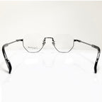 Yohji Yamamoto YY19-0030-3 Men's Eyeglasses Frame in Antique Silver - Authentic New