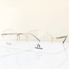 RODENSTOCK R7052 D Eyeglasses Frames in Gold/Grey - Authentic New