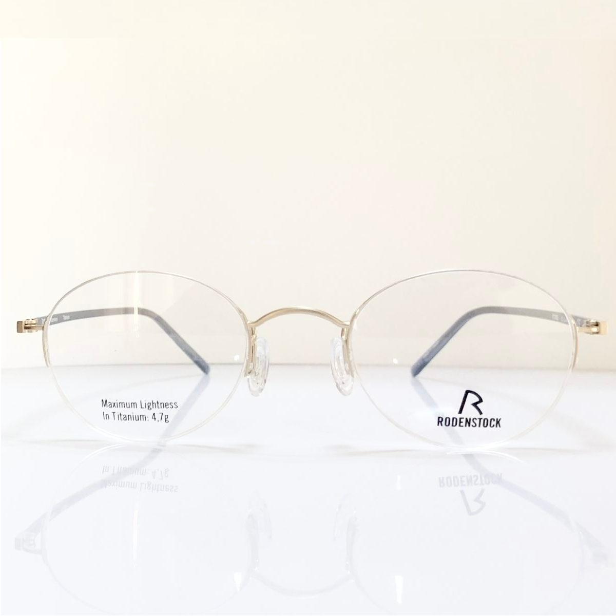 RODENSTOCK R7052 D Eyeglasses Frames in Gold/Grey - Authentic New