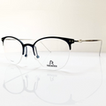 RODENSTOCK R7085 D Unisex Eyeglasses Frames in Dark Blue/Silver - Authentic New