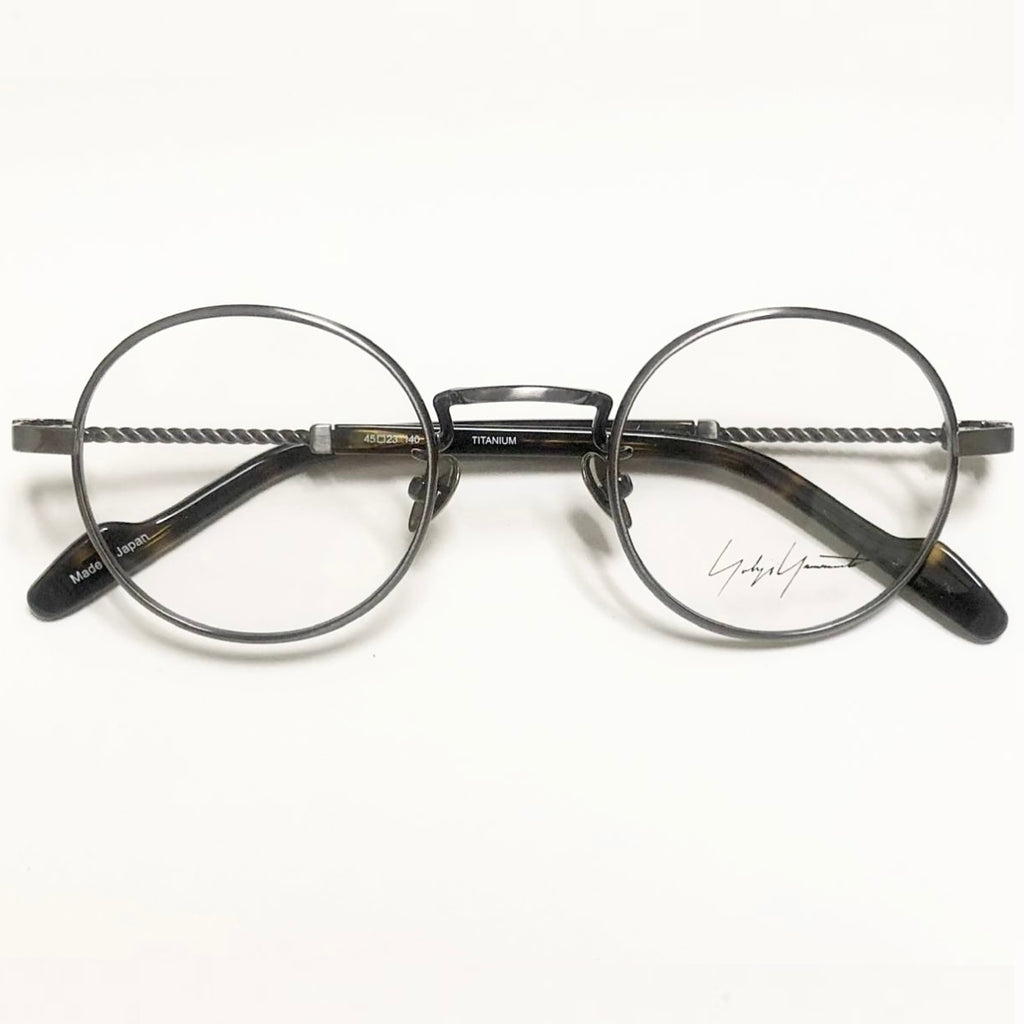 Yohji Yamamoto YY19-0028 2 Round Eyeglasses Frame - Authentic New