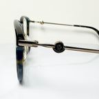 Moncler ML5128 V052 Unisex Eyeglasses Frame in Havana/Gold - Authentic New