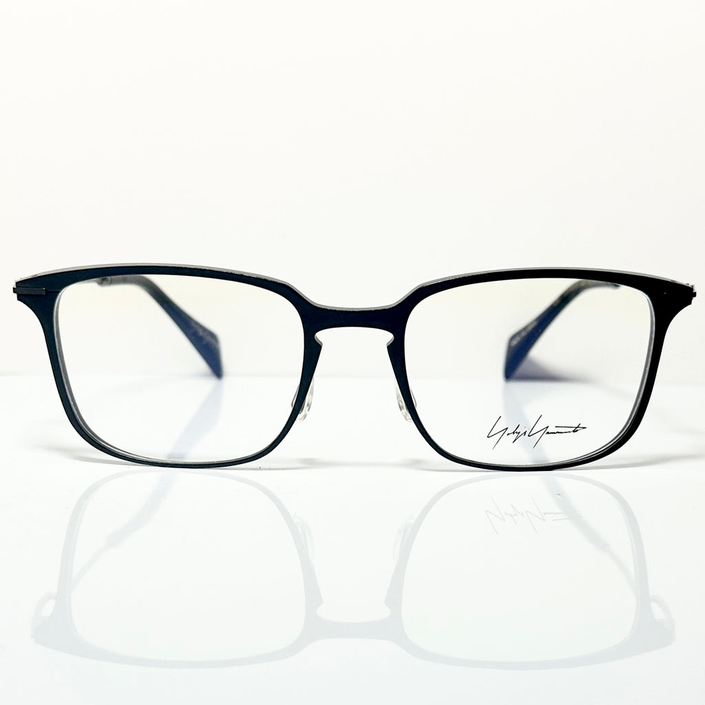 Yohji Yamamoto YY3029 002 Men's Eyeglasses Frame in Black - Authentic New