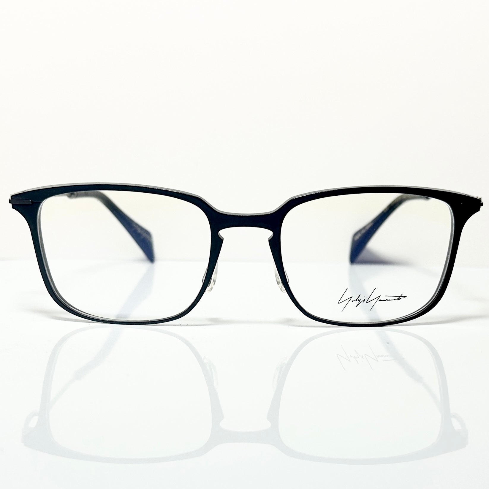 Yohji Yamamoto YY3029 002 Men's Eyeglasses Frame in Black - Authentic New