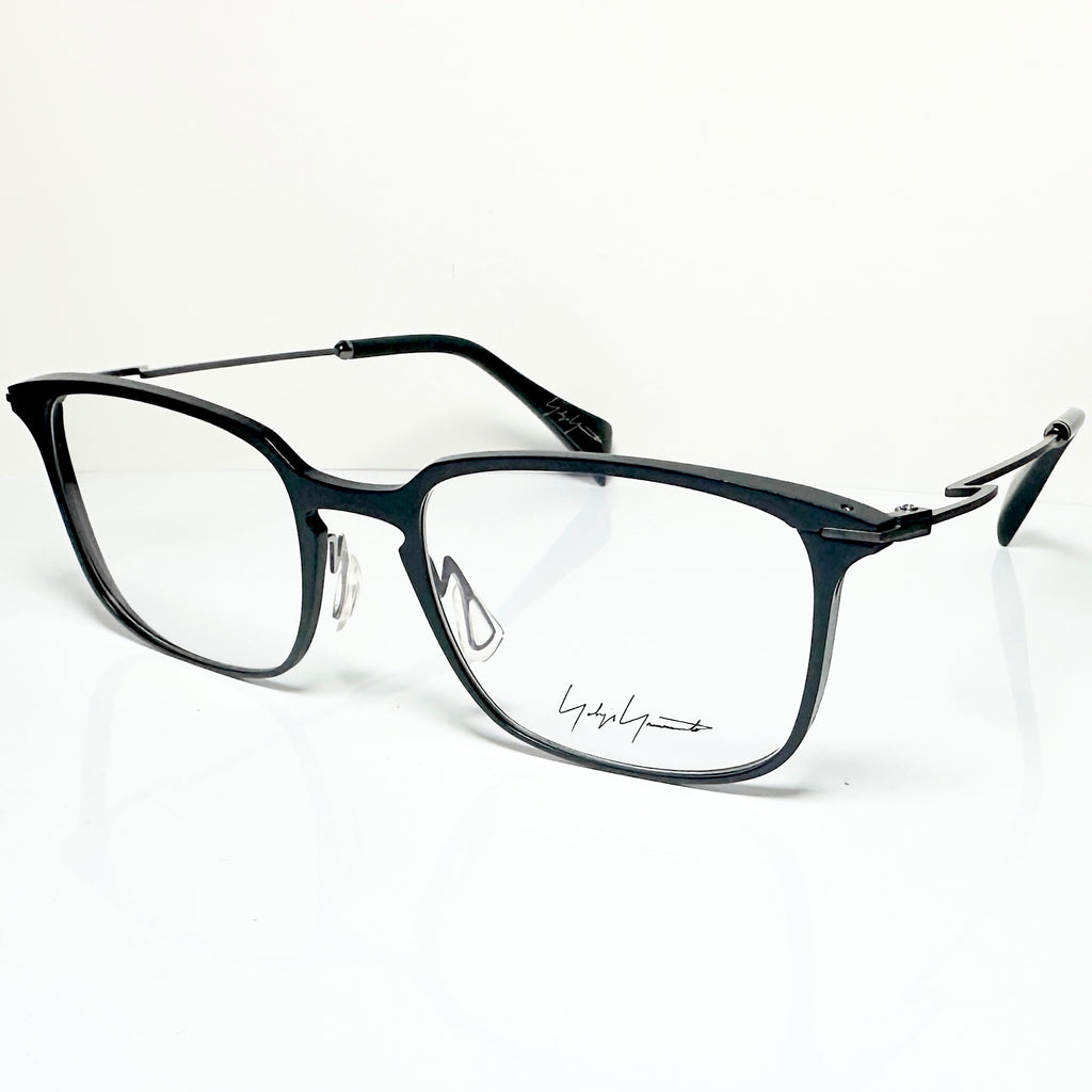 Yohji Yamamoto YY3029 002 Men's Eyeglasses Frame in Black - Authentic New