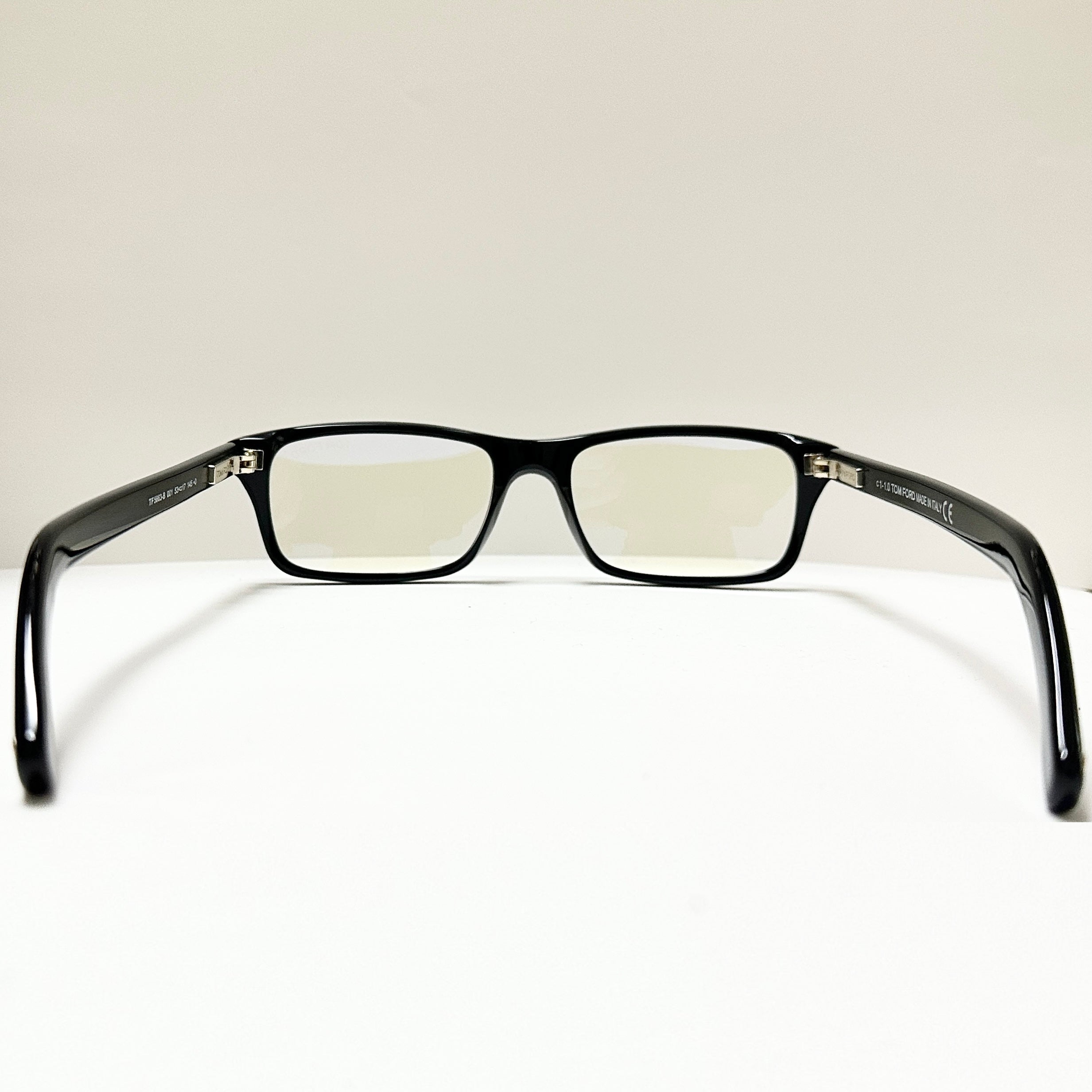 TOM FORD TF5663 001 Unisex Eyeglasses Frame NEW Authentic