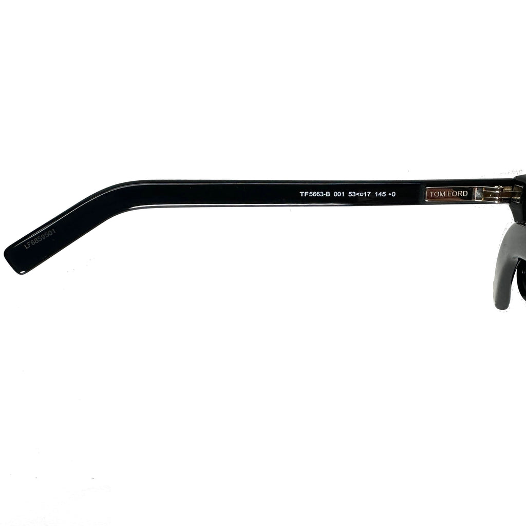 TOM FORD TF5663 001 Unisex Eyeglasses Frame NEW Authentic