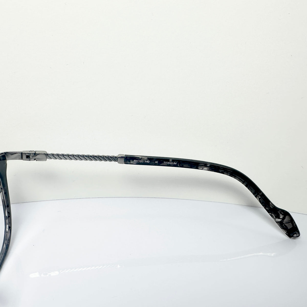 Yohji Yamamoto YY19-0031 03 Men's Eyeglasses Frame in Gunmetal - Authentic New