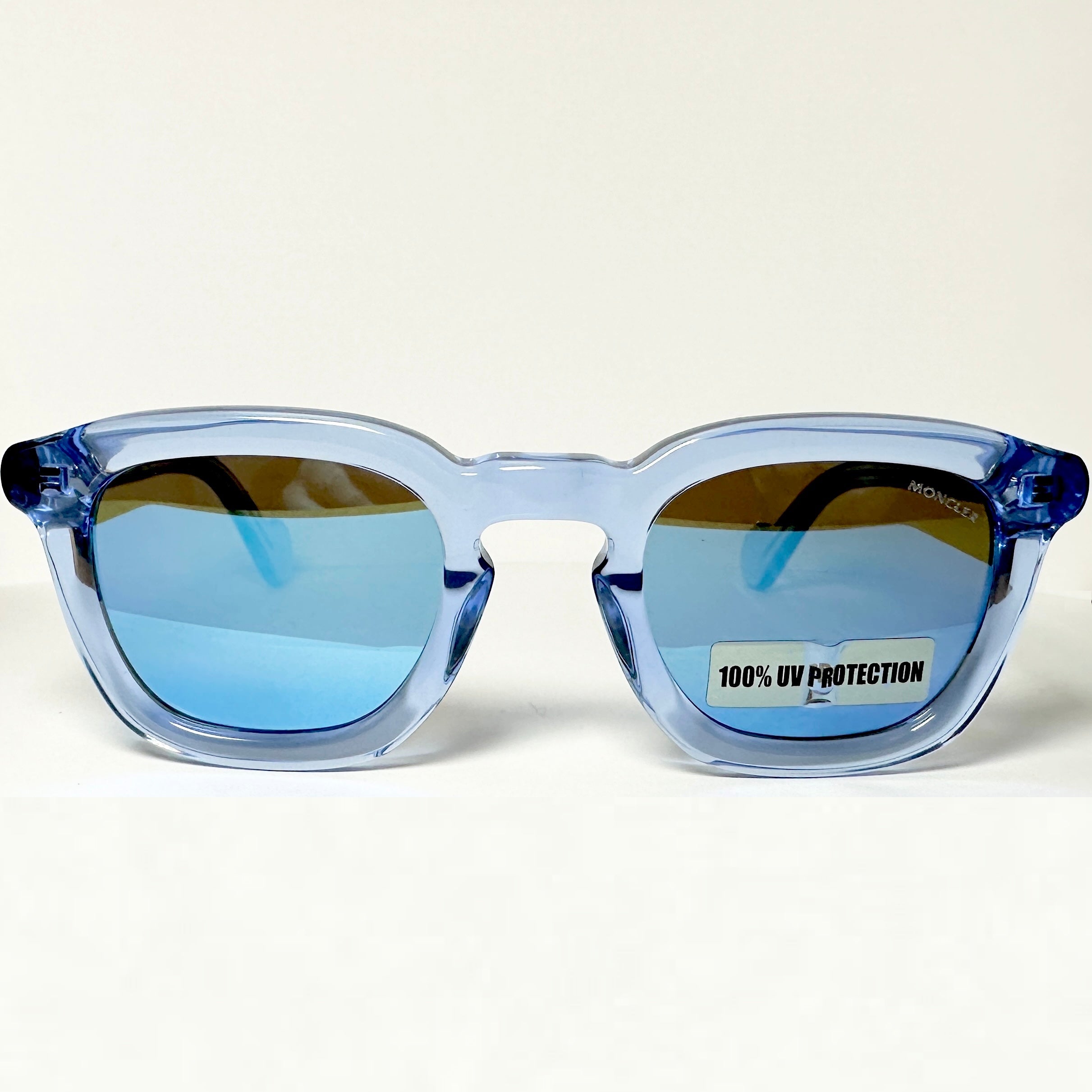 Moncler ML0006 84N Men's Sunglasses Frame in Blue - Authentic New