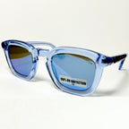 Moncler ML0006 84N Men's Sunglasses Frame in Blue - Authentic New
