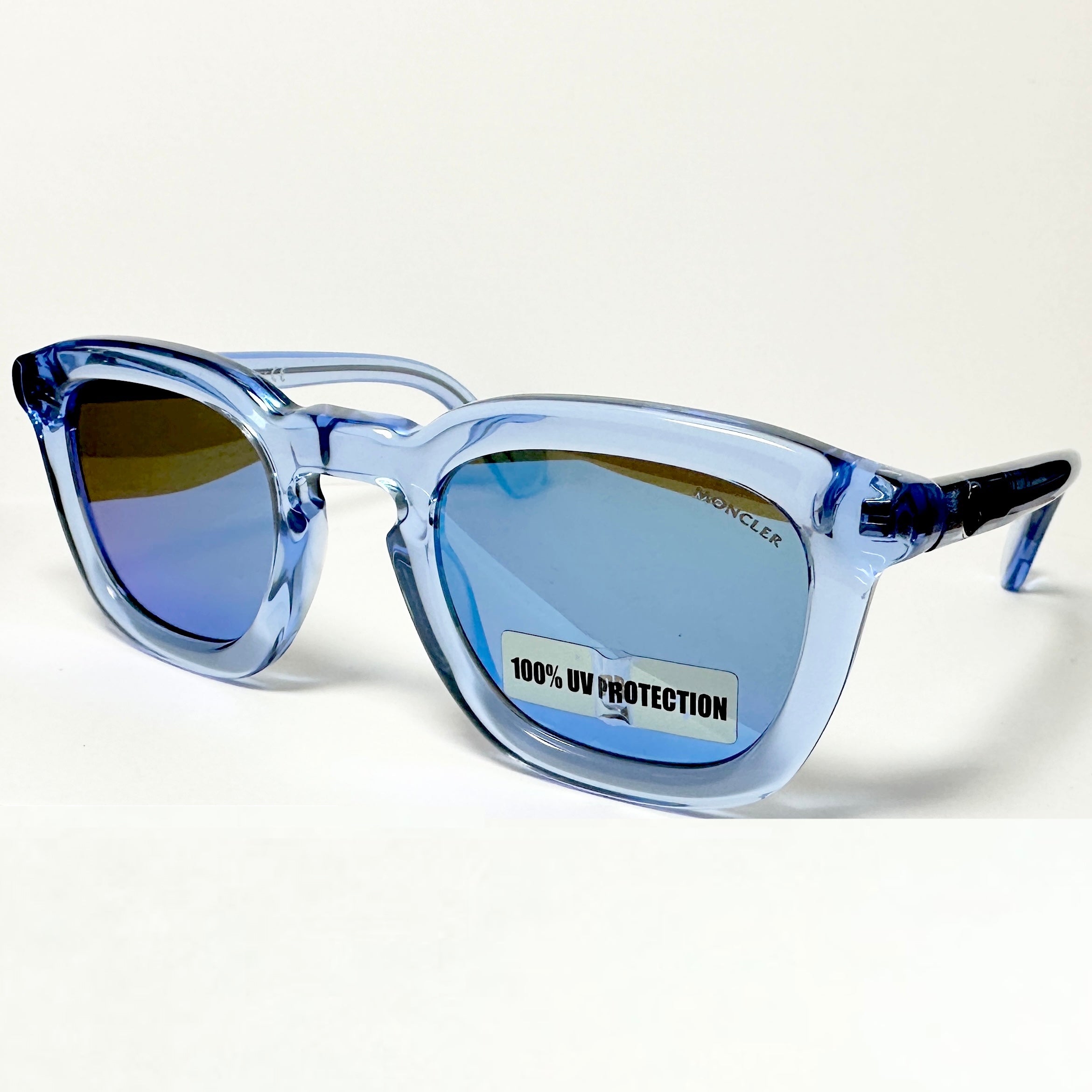 Moncler ML0006 84N Men's Sunglasses Frame in Blue - Authentic New