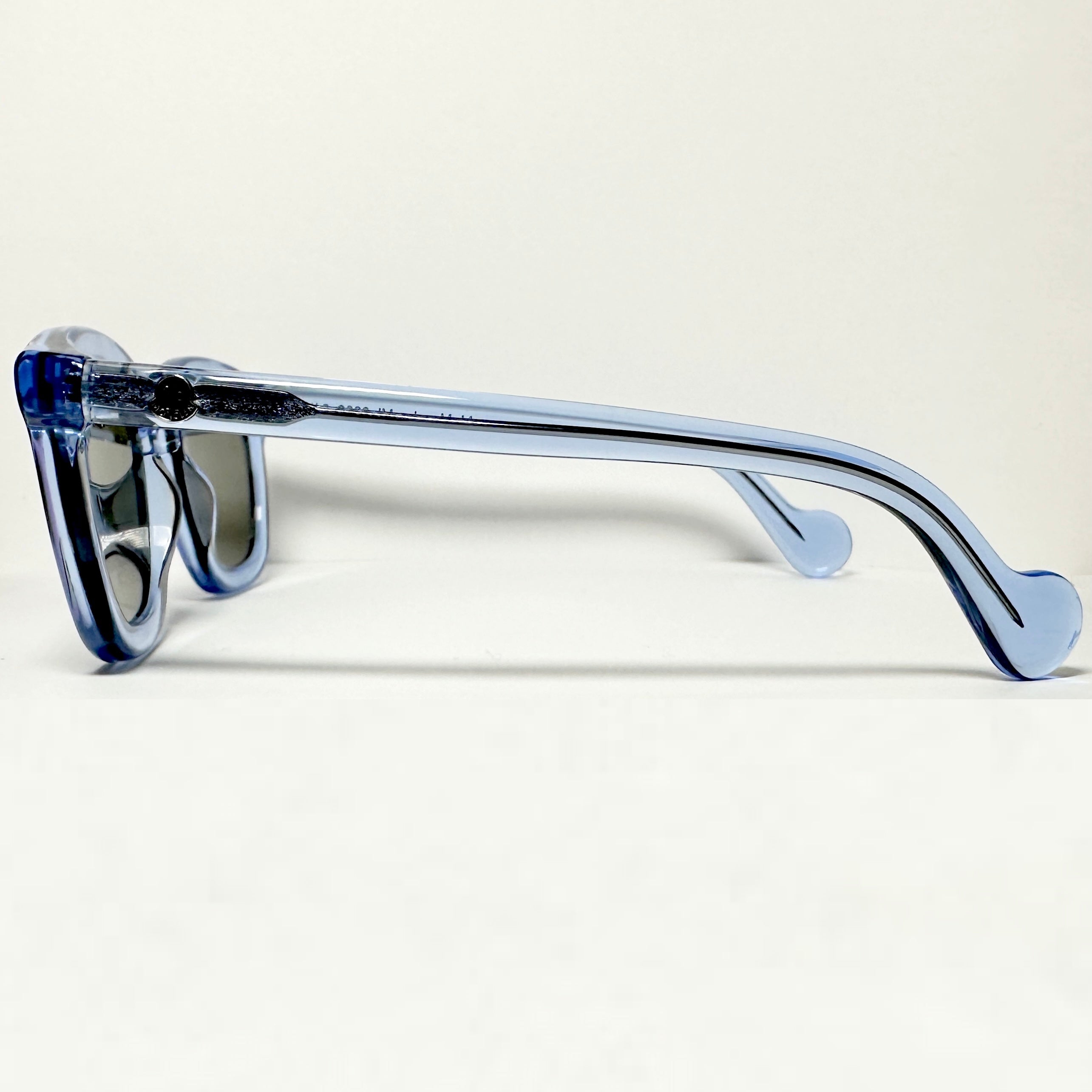 Moncler ML0006 84N Men's Sunglasses Frame in Blue - Authentic New