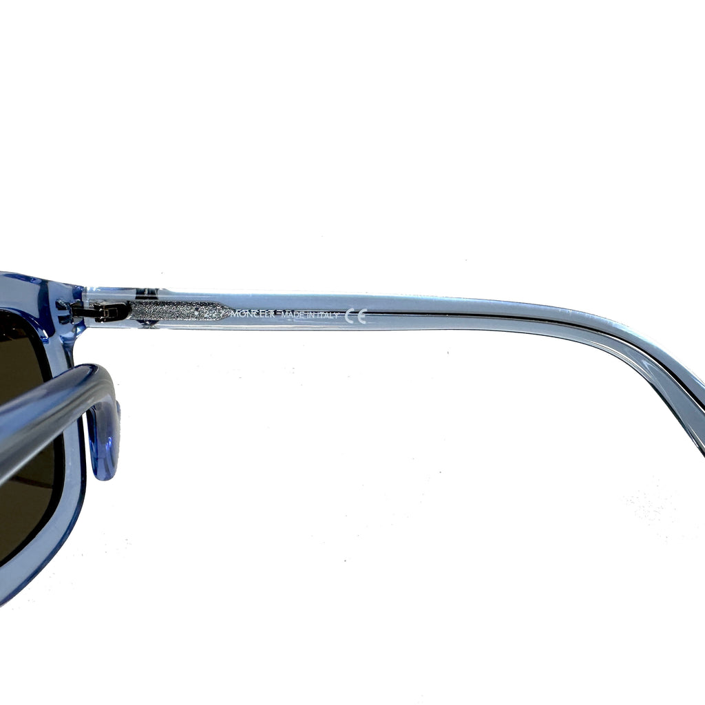 Moncler ML0006 84N Men's Sunglasses Frame in Blue - Authentic New