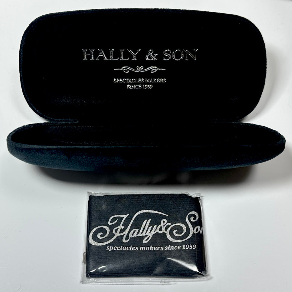Hally & Son HS862 V01 Eyeglasses Frames in Black - Authentic New