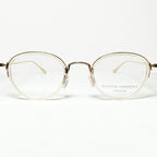 Barton Perreira AINO CHA/GOL Unisex Eyeglasses Frame NEW Authentic