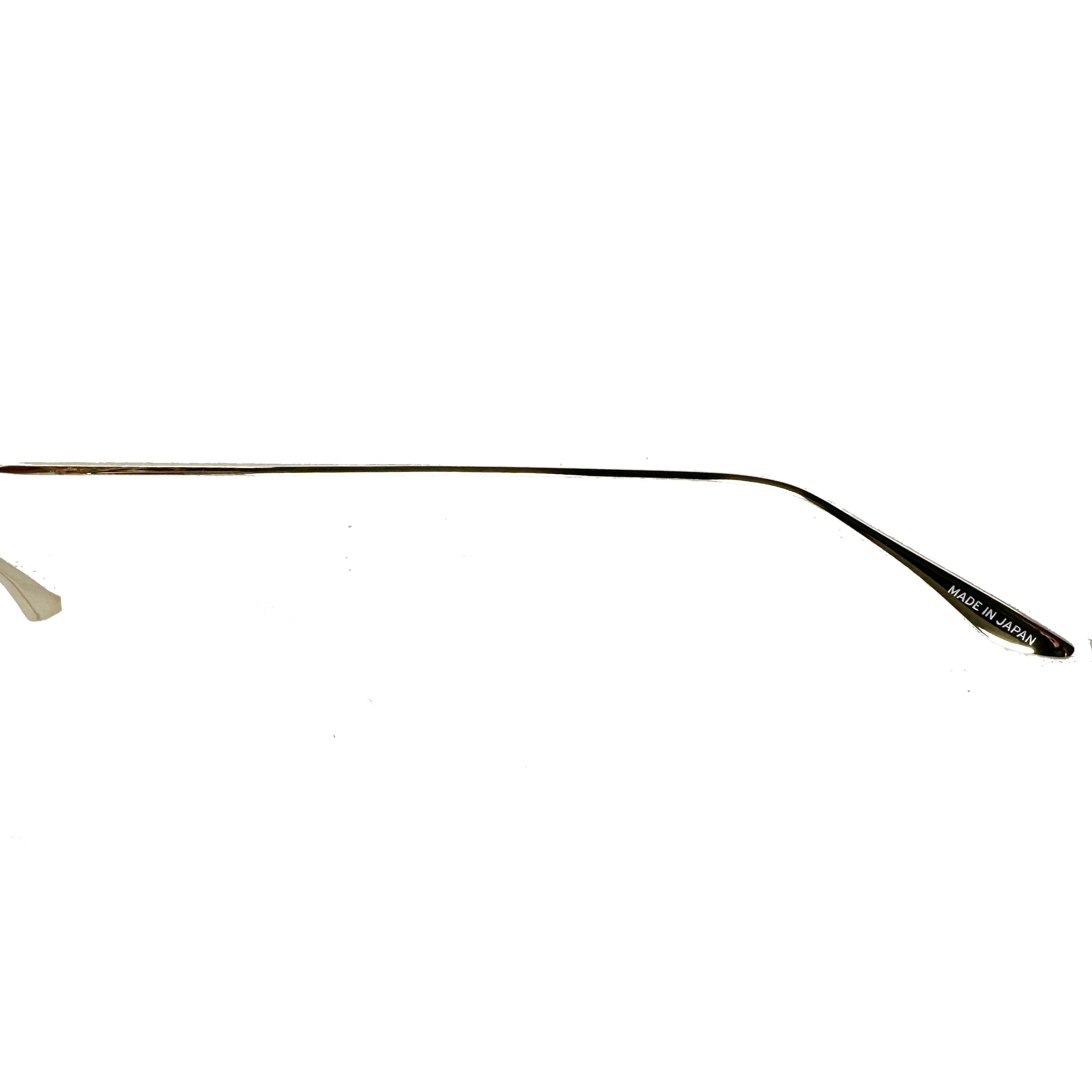Barton Perreira AINO CHA/GOL Unisex Eyeglasses Frame NEW Authentic