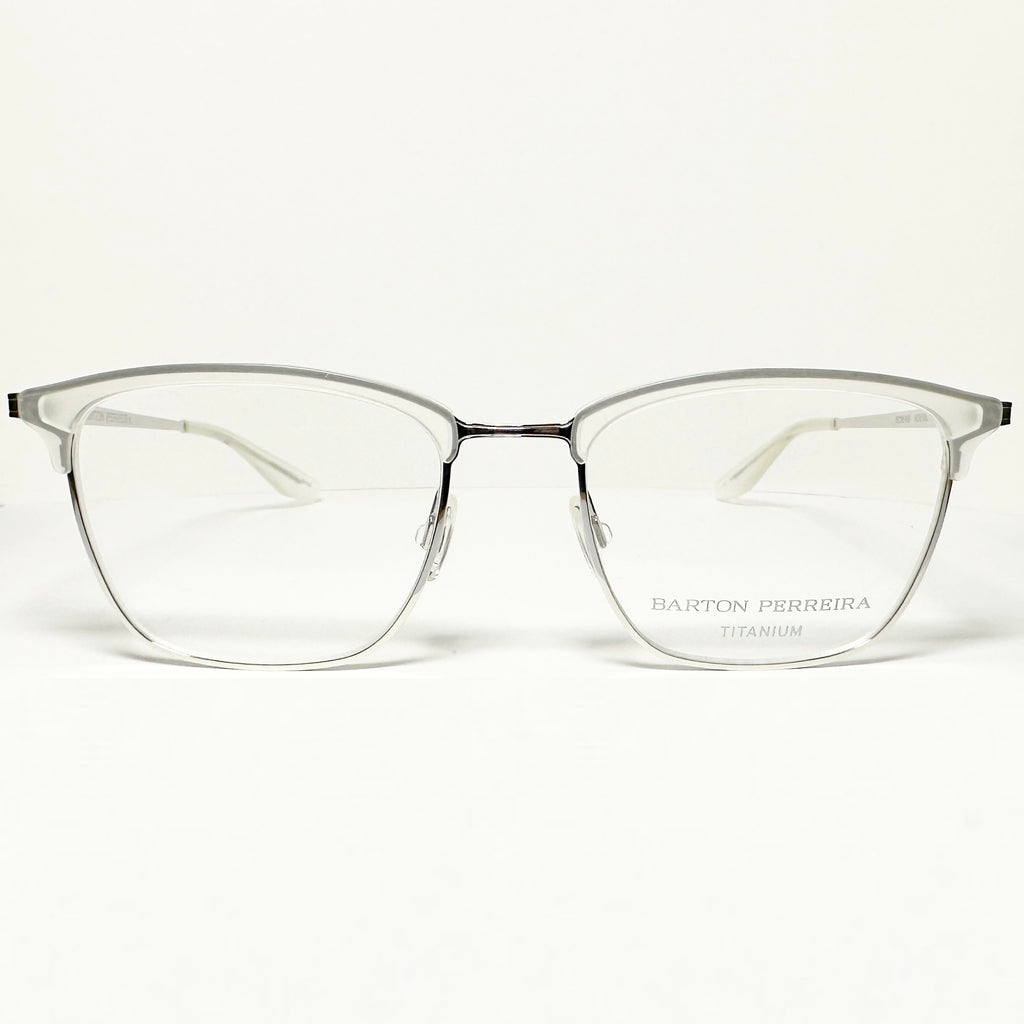 Barton Perreira ATKINS MCR/SIL Men Eyeglasses Frame NEW Authentic