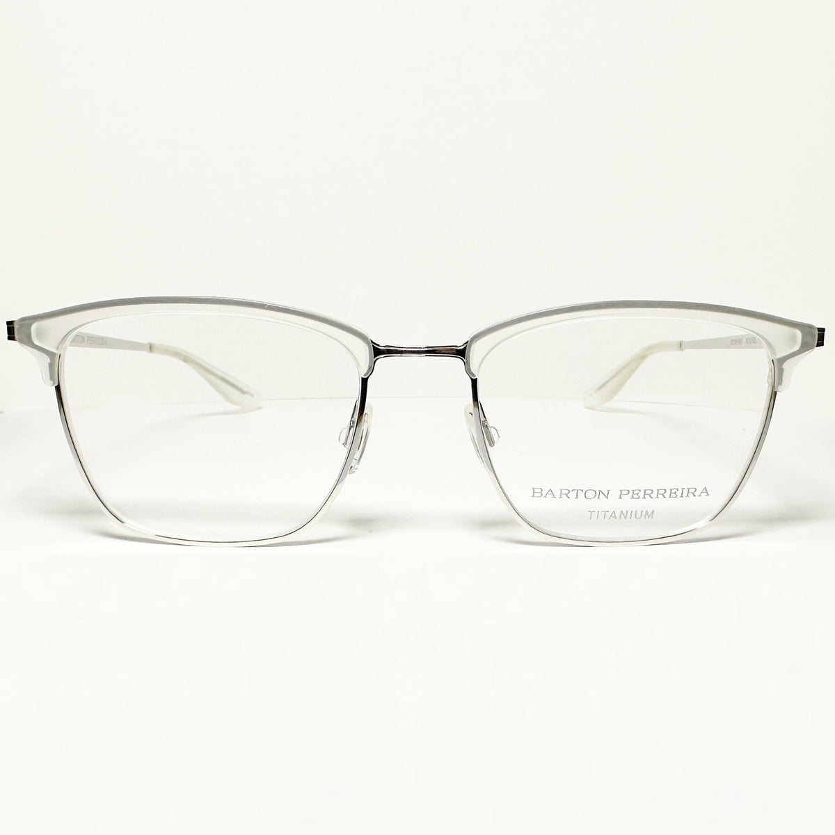 Barton Perreira ATKINS MCR/SIL Men Eyeglasses Frame NEW Authentic