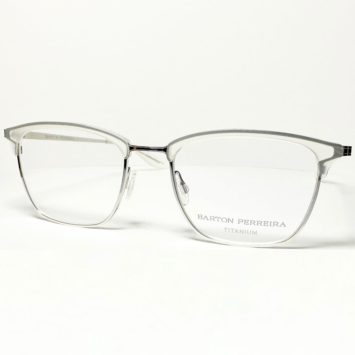 Barton Perreira ATKINS MCR/SIL Men Eyeglasses Frame NEW Authentic