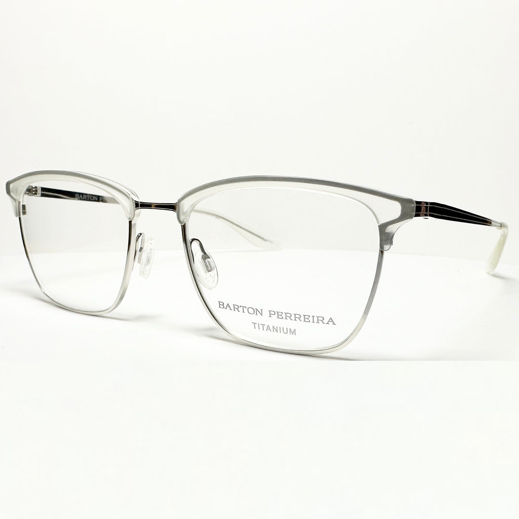 Barton Perreira ATKINS MCR/SIL Men Eyeglasses Frame NEW Authentic