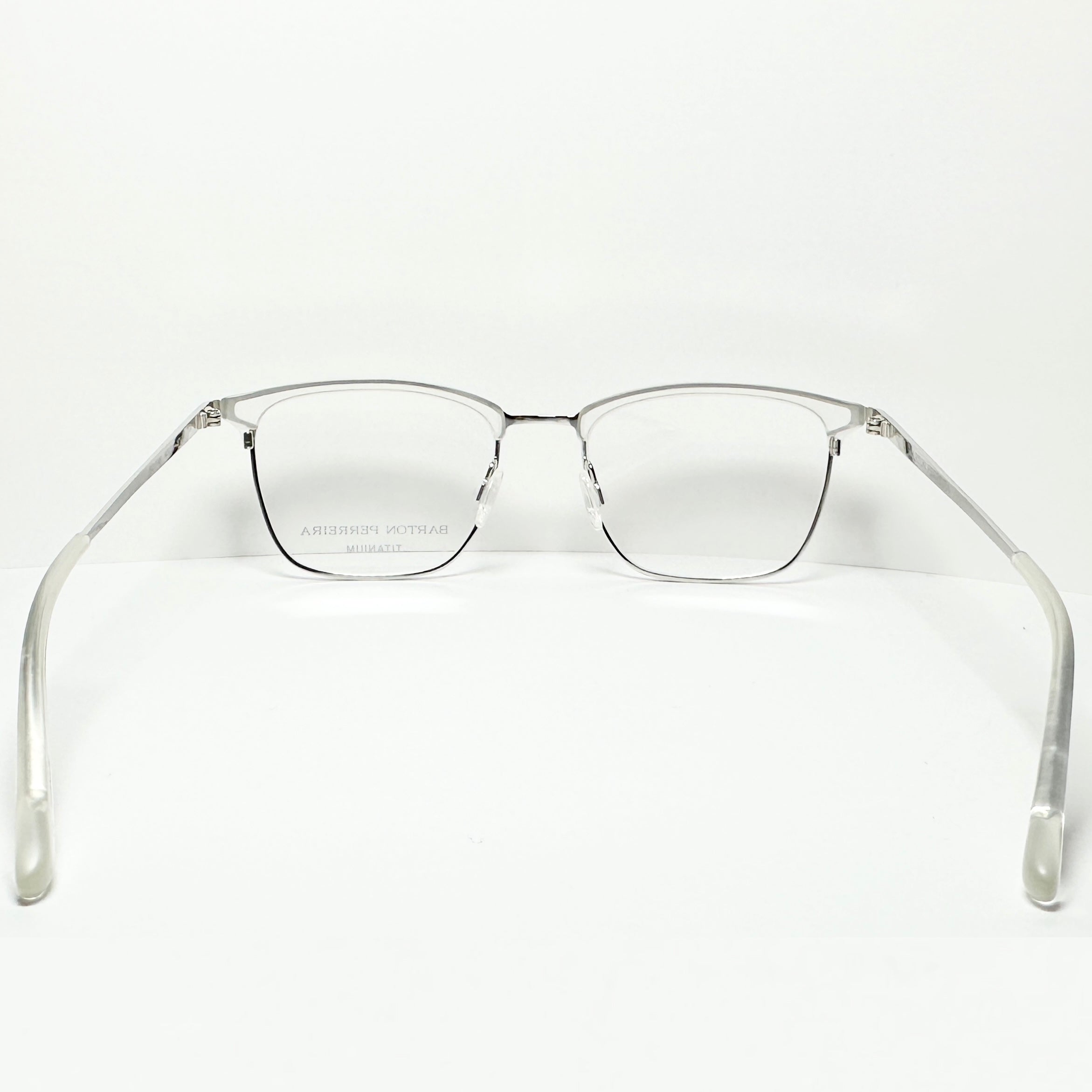 Barton Perreira ATKINS MCR/SIL Men Eyeglasses Frame NEW Authentic