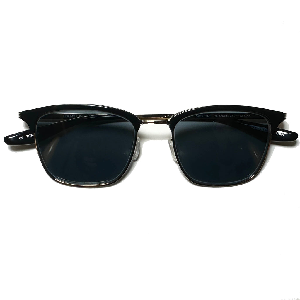 Barton Perreira ATKINS BLA/GOL Men Sunglasses Frame NEW Authentic