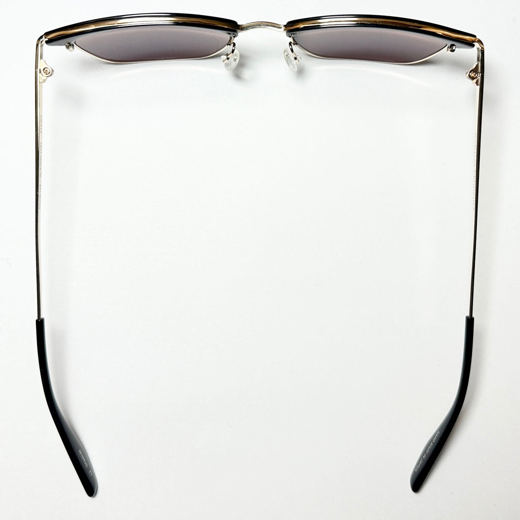 Barton Perreira ATKINS BLA/GOL Men Sunglasses Frame NEW Authentic