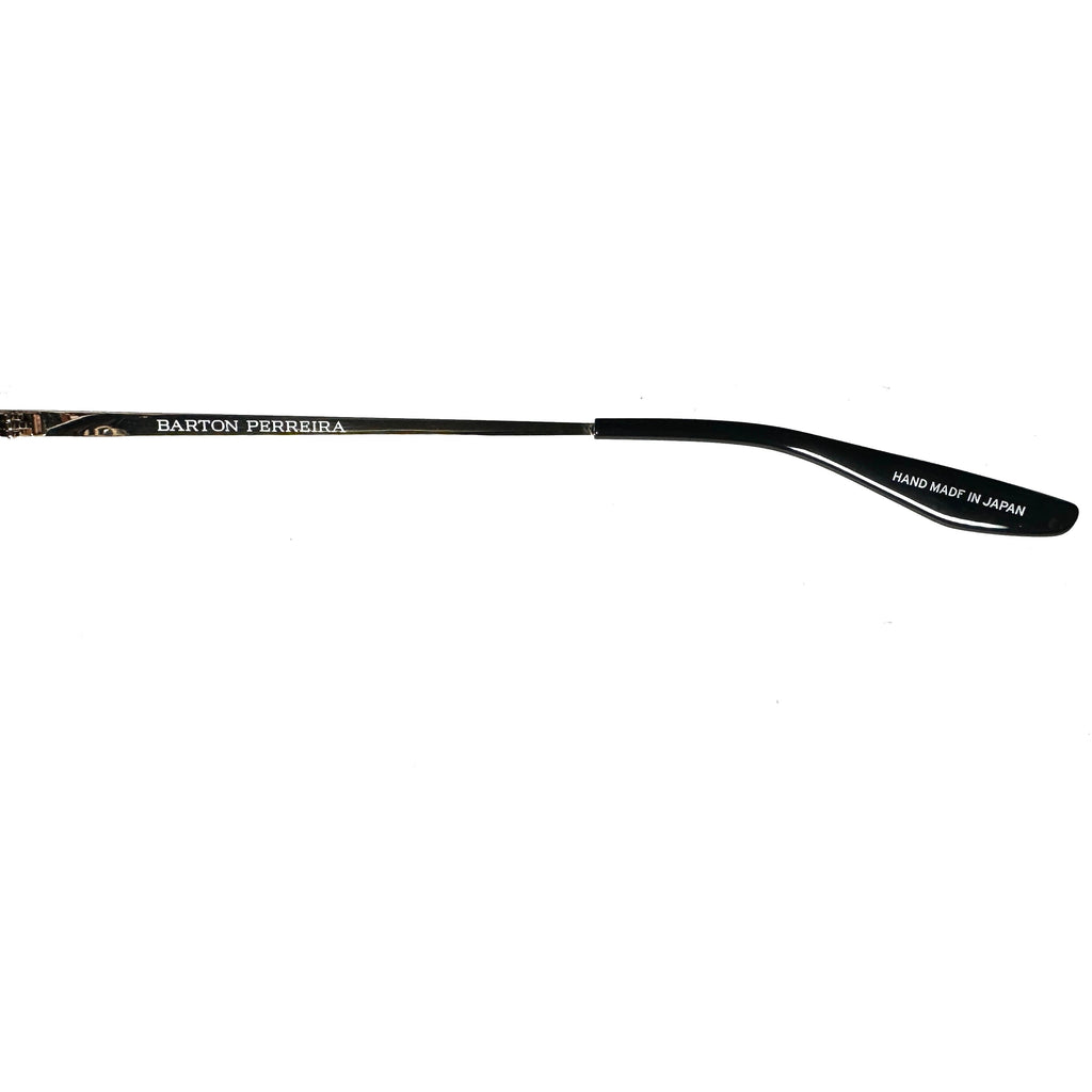 Barton Perreira ATKINS BLA/GOL Men Sunglasses Frame NEW Authentic