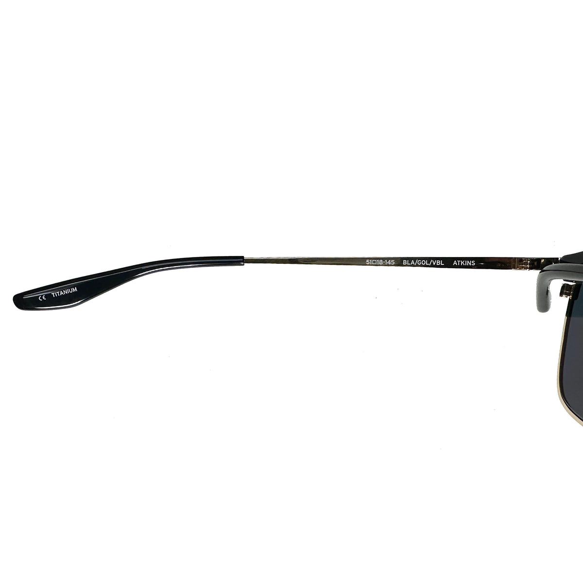 Barton Perreira ATKINS BLA/GOL Men Sunglasses Frame NEW Authentic