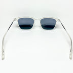 Barton Perreira ATKINS Men's Sunglasses Frame Matt Silver Crystal Authentic New