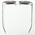 Barton Perreira ATKINS Men's Sunglasses Frame Matt Silver Crystal Authentic New