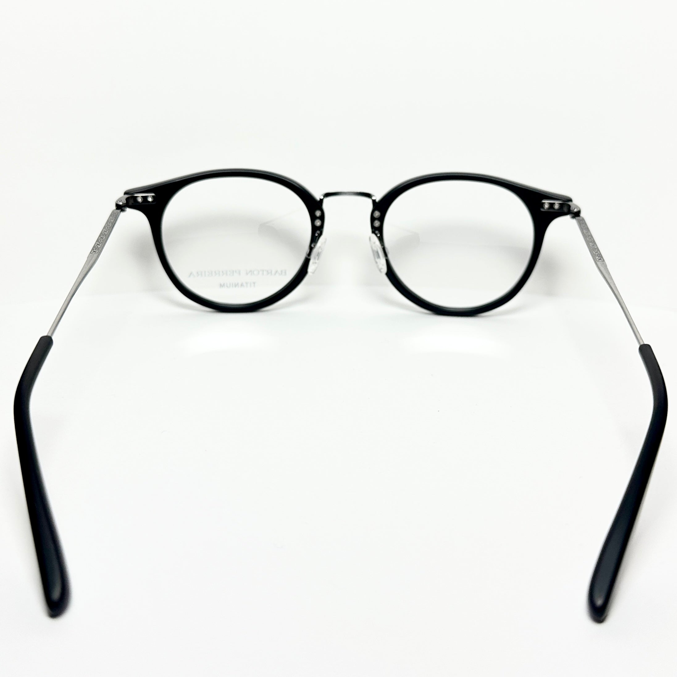 Barton Perreira CAMBRIDGE MBL/PEW Unisex Eyeglasses Frame NEW Authentic