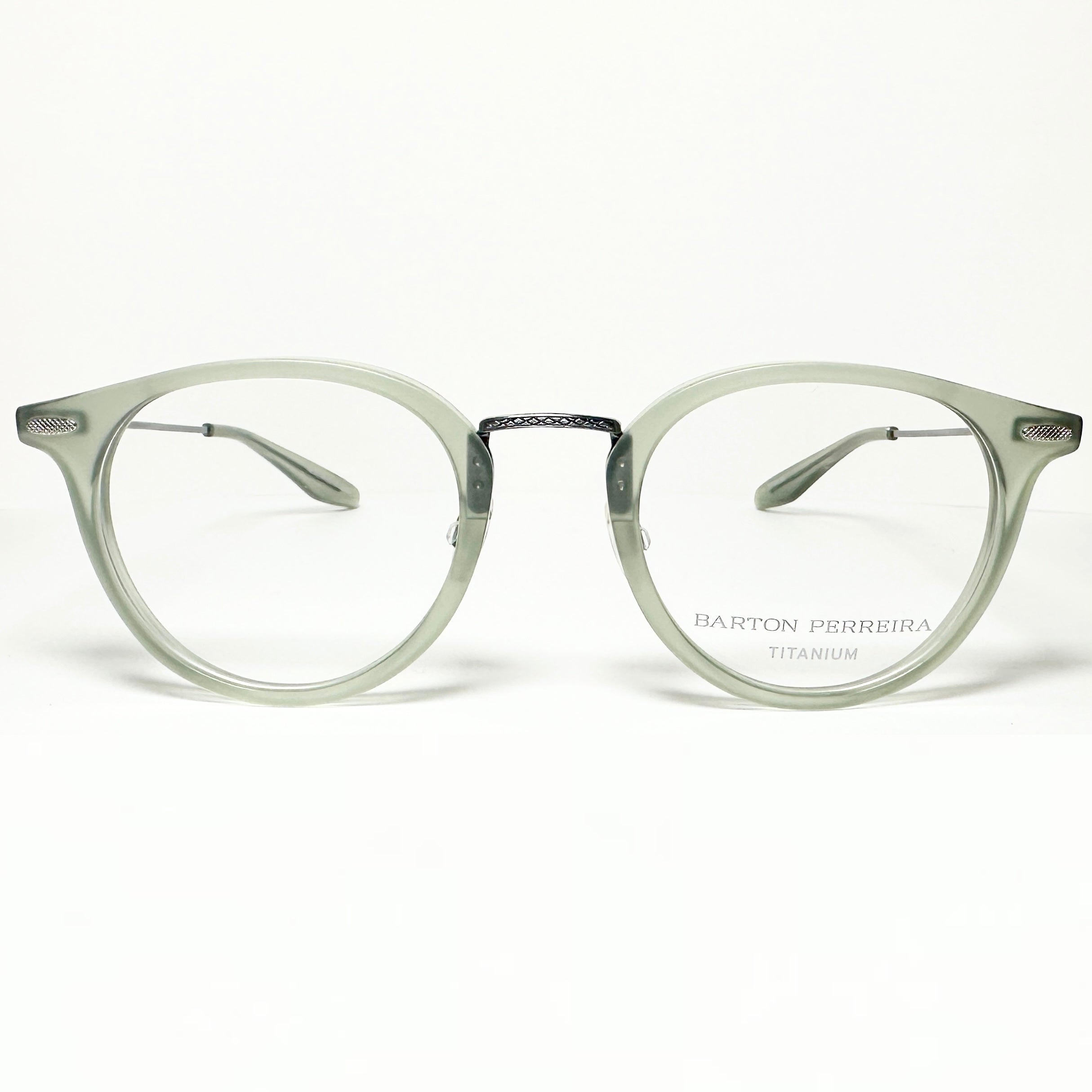 Barton Perreira CAMBRIDGE MAA/PEW Unisex Eyeglasses Frame NEW Authentic