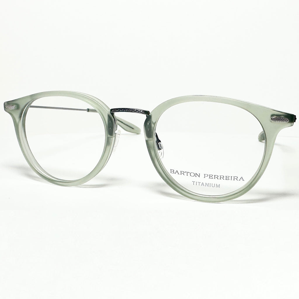 Barton Perreira CAMBRIDGE MAA/PEW Unisex Eyeglasses Frame NEW Authentic