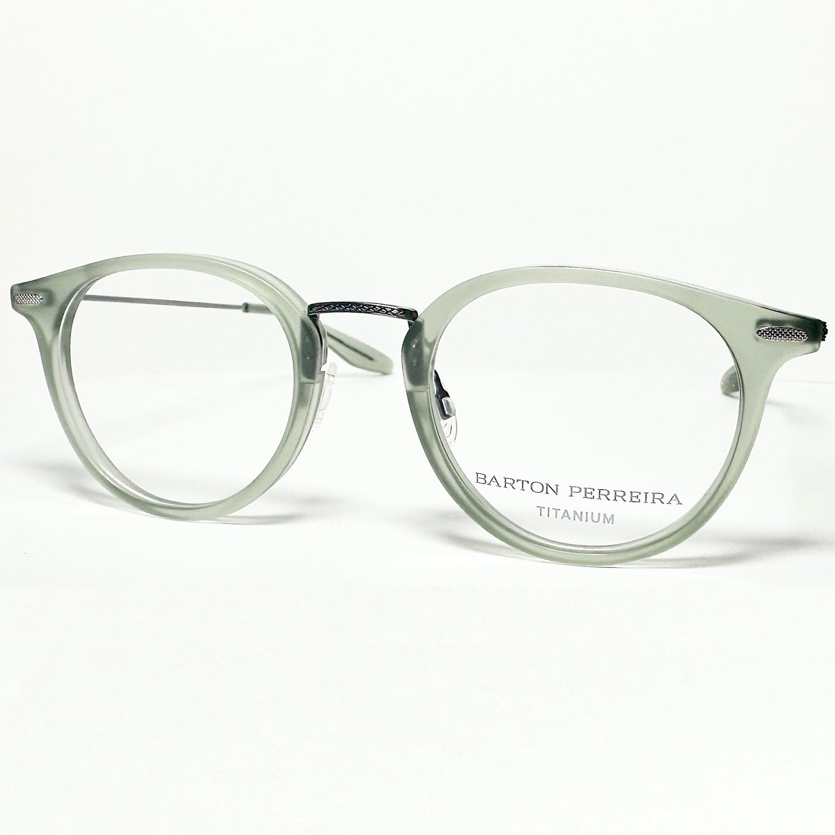 Barton Perreira CAMBRIDGE MAA/PEW Unisex Eyeglasses Frame NEW Authentic